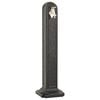 vidaXL Vattenpost antracit stenimitation