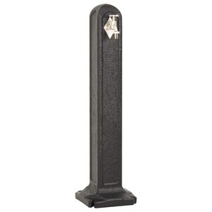 vidaXL Vattenpost antracit stenimitation