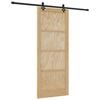vidaXL Skjutd&ouml;rr ORKDAL Naturlig 86 x 211 cm Massiv furu