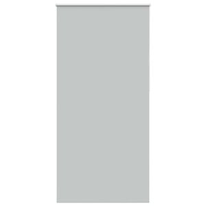 vidaXL Rullgardin m&ouml;rkl&auml;ggning ljusgr&aring; 110x210 cm tyg bredd 105,7 cm