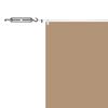 vidaXL Markis vertikal taupe 100x1200 cm oxfordtyg