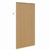 vidaXL Rullgardin med gardiner Brun 120 x 220 cm Bambu