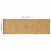 vidaXL Omr&aring;desmattor Rektangul&auml;r Brun 80 x 300 cm Jute