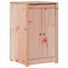 vidaXL Utek&ouml;kssk&aring;p MEPPEL Vit 55 x 55 x 92 cm Massiv furu
