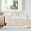 vidaXL Filtar 6 pcs Kr&auml;m 270 x 240 cm Fleece