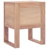 vidaXL Sängbord 40x30x50 cm massiv teak