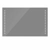 vidaXL Badrumsspegel med LED-lampor 100 x 60 cm (L x H)