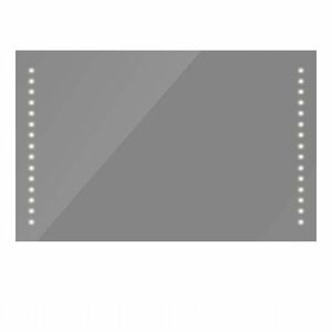 vidaXL Badrumsspegel med LED-lampor 100 x 60 cm (L x H)