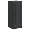 vidaXL Sideboard Svart 33 x 34,5 x 87 cm Konstruerat tr&auml;