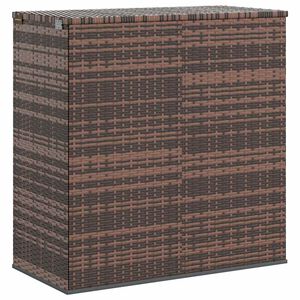 vidaXL Dynbox PE-rotting 100x49x103,5 cm brun