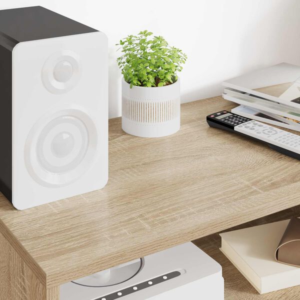 vidaXL TV-sk&aring;p Sonoma-ek 60 x 35 x 40 cm Konstruerat tr&auml;