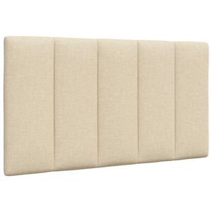 vidaXL Headboard Cushion "Hanko" Cream 80 cm Fabric