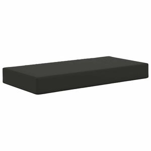 vidaXL Utomhus sitskudde Svart 80 x 40 x 8 cm 100% Polyester