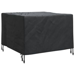 vidaXL M&ouml;bel&ouml;verdrag 99 x 99 x 60 cm 210D Oxford Tyg Rektangul&auml;r Svart