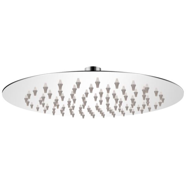 vidaXL Munstycke till takdusch rostfritt stål 20 cm rund