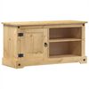 vidaXL Tv-b&auml;nk Corona 100x40x52 cm massiv furu