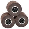 vidaXL Sandskivor 3 pcs Brun 12 x 12 x 10 cm Syntetisk fiber