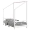 vidaXL S&auml;ngram f&ouml;r barns&auml;ng vit 80x160 cm massiv furu