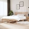 vidaXL S&auml;ngram massiv furu 140x190 cm