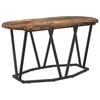 vidaXL Kaffeebord R&ouml;kt ek 80 x 40 x 40.5 cm