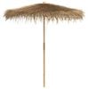 vidaXL Tikiparasoll med bananbladstak 240 cm bambu