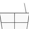 vidaXL Duschv&auml;gg med klart ESG-glas 140x195 cm svart