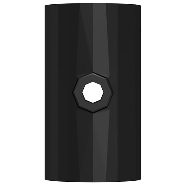 vidaXL Fotbollsbord Stoppare 10 pcs Svart 1,7 x 1,7 x 3,2 cm PP