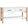 vidaXL Tv-b&auml;nk vit 82x38x45 cm konstruerat tr&auml;
