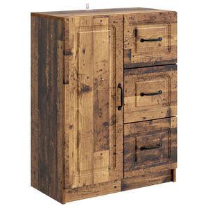 vidaXL Sideboard Gammalt tr&auml; 66 x 34,5 x 87 cm Konstruerat tr&auml;