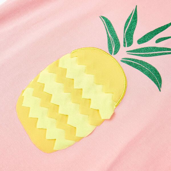 T-shirt för barn rosa 128