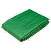 vidaXL Tarpaulin med &ouml;glor Gr&ouml;n 3 x 2 m 260 gsm PE