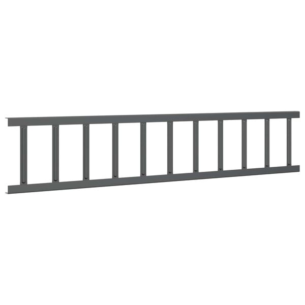 vidaXL Taksn&ouml;skydd Antracit 100 x 2,5 x 20 cm St&aring;l