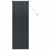 vidaXL Persienner Svart 175 x 60 cm Aluminium