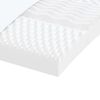 vidaXL Skummadrass vit 90x210 cm 7-zoner h&aring;rdhet 20 ILD