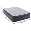 Intex Luftmadrass Dura-Beam Deluxe Comfort Plush Queen 152x203x46 cm