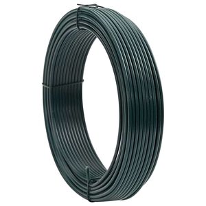 vidaXL St&auml;ngsel binds tr&aring;d Gr&ouml;n 33 m PVC