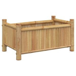 vidaXL Odlingsl&aring;da 50x30x25 cm bambu
