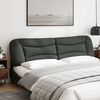 vidaXL Headboard Cushion "Hvar" Dark Grey 200 cm Fabric