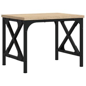 vidaXL Skrivarst&auml;ll sonoma-ek 40x30x31 cm konstruerat tr&auml;
