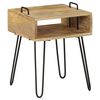 vidaXL S&auml;ngbord massivt mangotr&auml; 40x34x47 cm