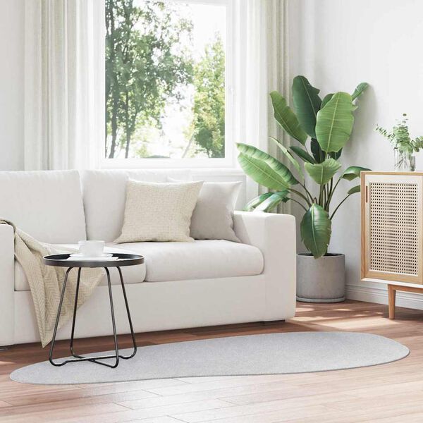 vidaXL Matta HUARTE Grå 100 x 200 cm Polyester