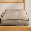 vidaXL Kudde 6 pcs Taupe 40 x 40 x 8 cm Oxford Tyg