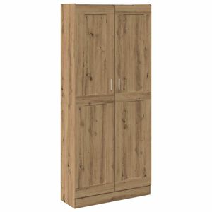 vidaXL H&ouml;gsk&aring;p artisan ek 82,5x30,5x185 cm konstruerat tr&auml;