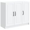 vidaXL Sideboard Vit 89 x 34,5 x 77 cm Konstruerat tr&auml;