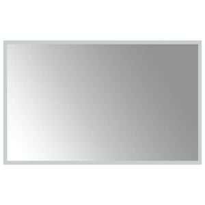 vidaXL Badrumsspegel LED 50x80 cm