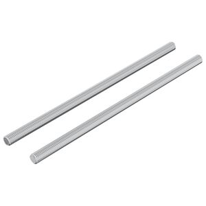 vidaXL G&auml;ngat R&ouml;r 2 pcs Silver 6 x 135 mm St&aring;l