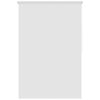 vidaXL Rullgardin för dusch 160x240 cm vit