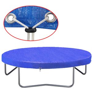 vidaXL &Ouml;verdrag/skydd f&ouml;r studsmatta PE 360-367 cm 90 g/m&sup2;