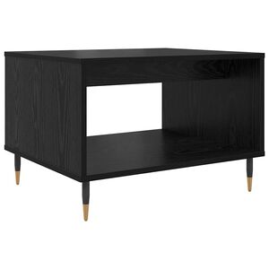 vidaXL Kaffeebord Svart ek 60 x 50 x 40 cm Konstruerat tr&auml;