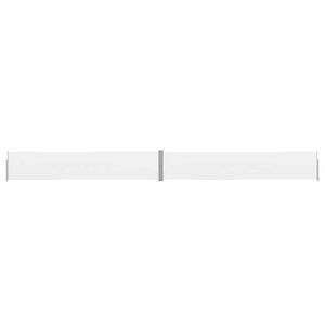 vidaXL Inf&auml;llbar sidomarkis 140x1200 cm gr&auml;ddvit